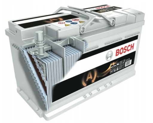 Akumulator Bosch AGM 12V 70Ah/760A S5A08 - 2