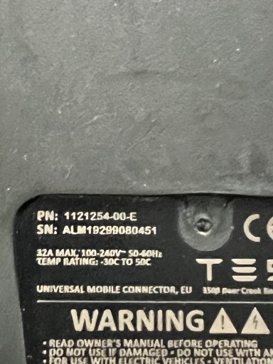 Tesla 3 zasilacz ładowarka kabel UMC3 1121254-00-E - 5