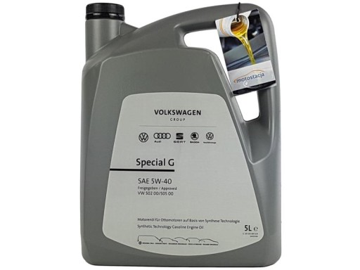 OE VAG SPECIAL G 5W40 5L+FILTR OLEJU OP641 - 3