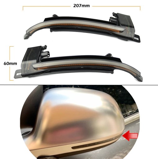 KIERUNKOWSKAZY LED DYNAMICZNE A3 A4 A5 A6 A8 Q3 - 4