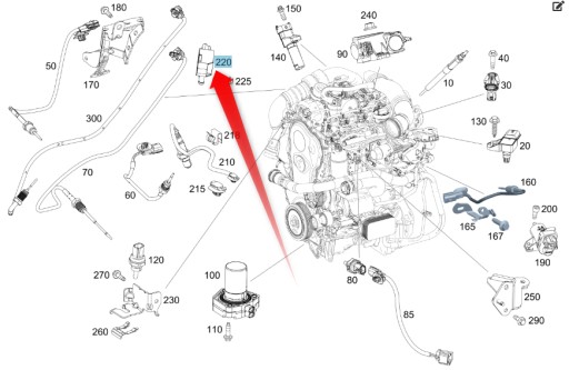 ДАТЧИК ПЕРЕПАДУ ТИСКУ MERCEDES-BENZ - 4