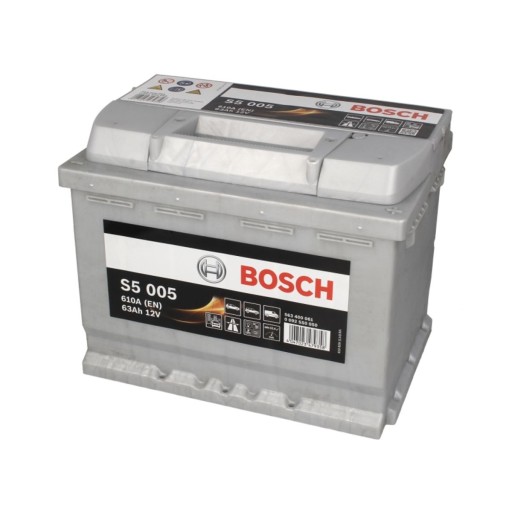 Аккумулятор BOSCH S5 63ah 610A P+ - 1