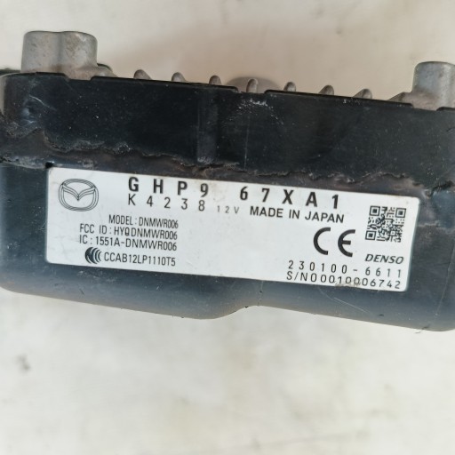 Mazda 3 13-17 Radar Distronic USA GHP967XA1 - 7