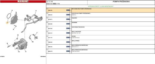 Новий OE насос VACO Citroen C4, C5 (X7), Peugeot 208,308,508 4565.83 456583 - 3