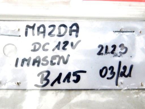 A3 / 21 MAZDA IMASEN реле 12V B115 (2i23) - 6