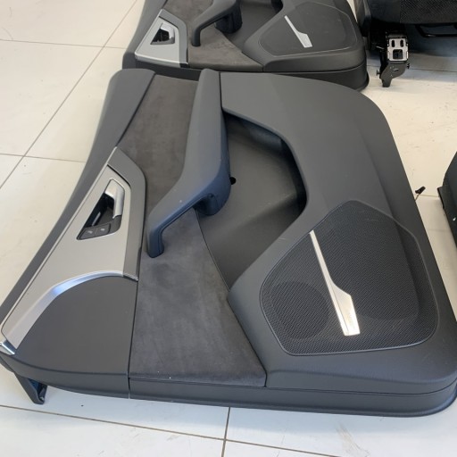 Fotele siedzenia skóra boczk AUDI Q7 4M S-line 19r - 5