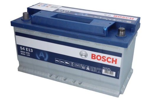 Акумулятор BOSCH 12V 95ah / 850A START & STOP EFB 353X175X190 B13 - 7