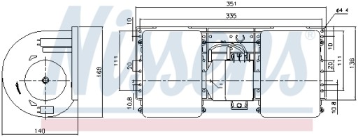 Wentylator wewnętrzny 87147 - 5