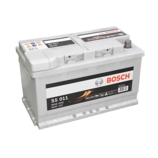 Акумулятор BOSCH 12V 85AH 800A S5 p+ 1 стартер - 4