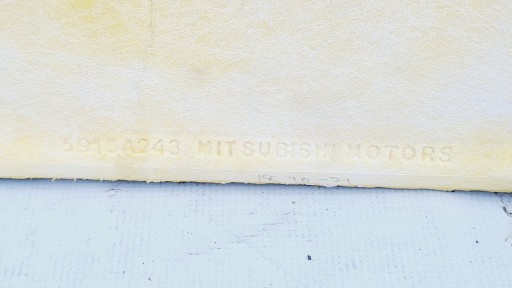 MITSUBISHI L200 2019-22 звукоизоляция капота софит - 5