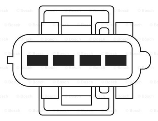 Лямбда-зонд Bosch CITROËN C2 1.6 VTS 122KM 90KW - 1