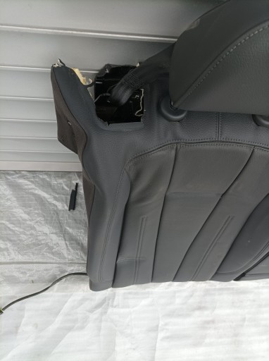 AUDI A4 b9 2018 спинка дивана права сторона шкіра - 5