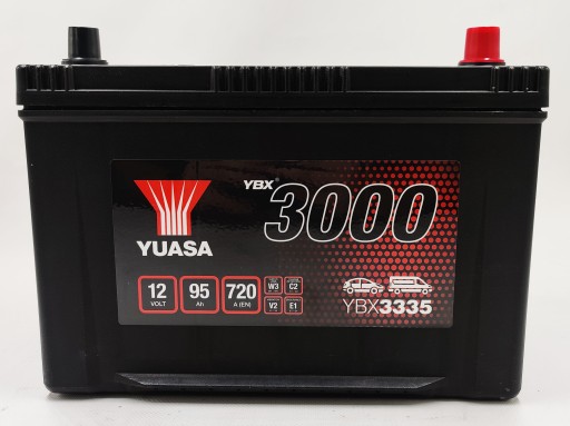 Акумулятор YUASA 12V 95AH / 720A SMF P+ - 11