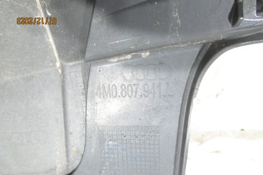 Задній бампер AUDI Q7 Lift SLINE 4M0807941L - 9