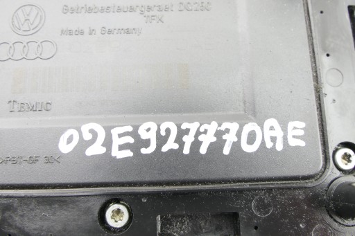 Блок управління коробкою передач DSG JPZ DQ250 02E927770AE - 8