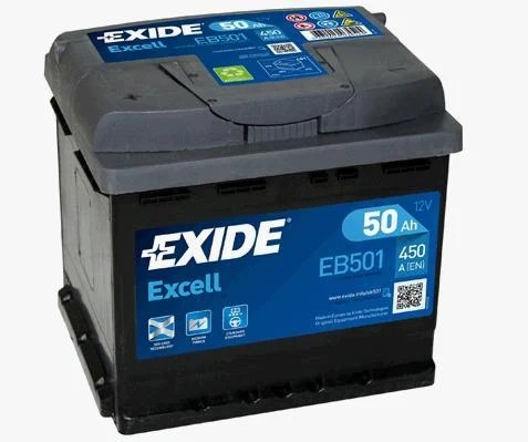 Akumulator Exide Excell 12V 50AH 450A(EN) L+ - 1