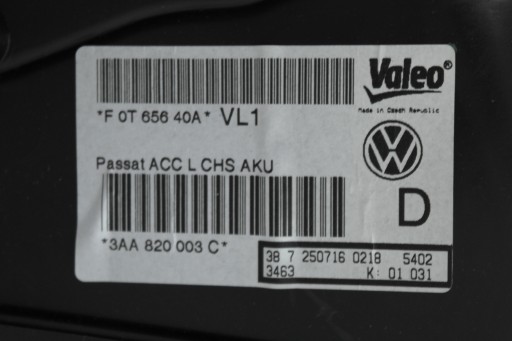 VW PASSAT CC NAGRZEWNICA KLIMATRONIK 3AA820003C - 3