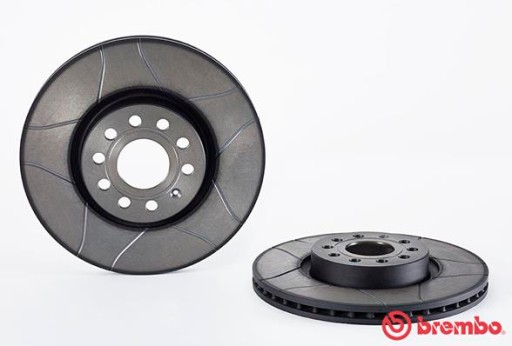 Диски и колодки передние BREMBO VW CC 2.0 TDI - 3