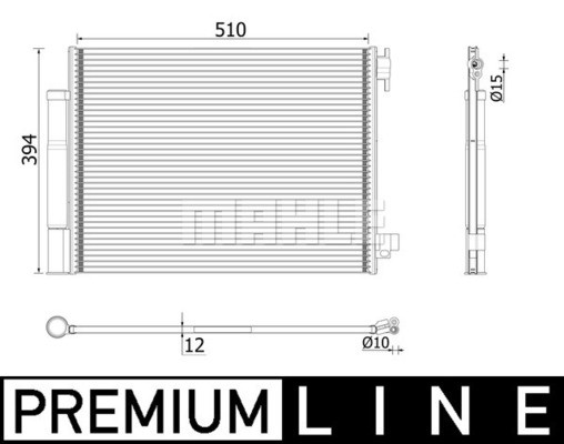 MAHLE SKRAPLACZ AC73000P - 2