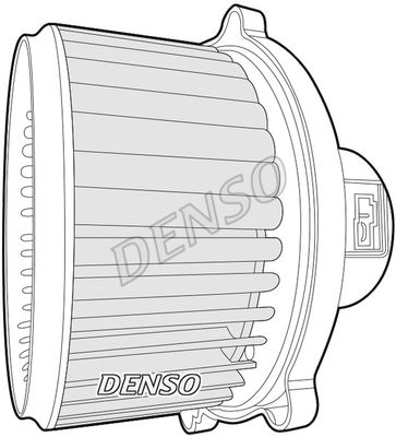 Внутрішній вентилятор Denso DEA43008 - 3