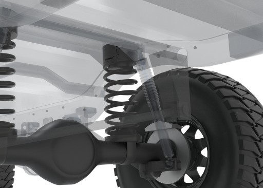 Jeep Wj Wg podkładki sprężyny przód tył Lift +25mm - 7