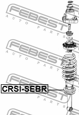 FEBEST пружинна шайба для Dodge AVENGER 3.5 3.6 - 6