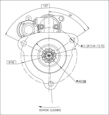 СТАРТЕР M90R3545SE PRESTOLITE ELECTRIC - 2