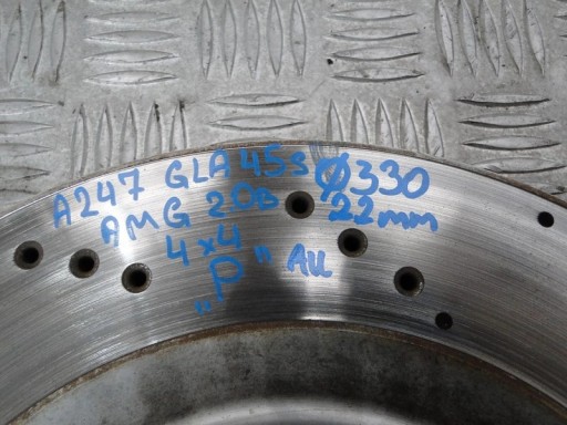 A2474238900 суппорты тормозные диски MERCEDES GLA H247 AMG A247 2022R - 4