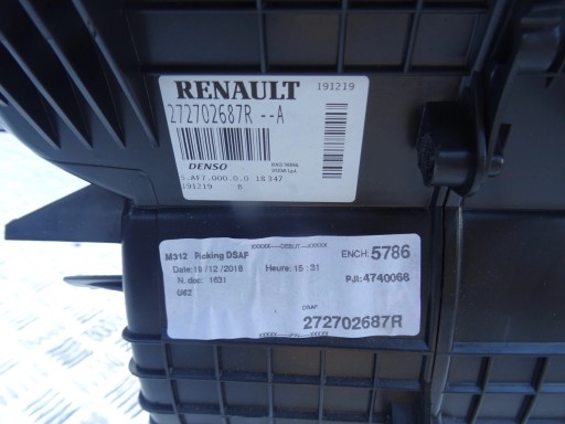 NAGRZEWNICA KLIMA RENAULT MASTER III 3 LIFT IV ORG - 8