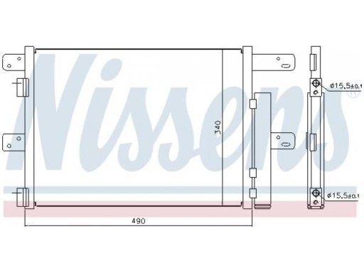 SKRAPLACZ KLIMATYZACJI IVECO EUROFIRE 5.9 00- - 2