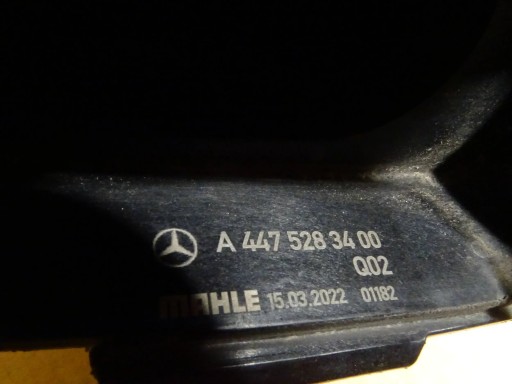 Mercedes-Benz V Class VITO W447 повітрозабірник кермо A4475283400 - 3
