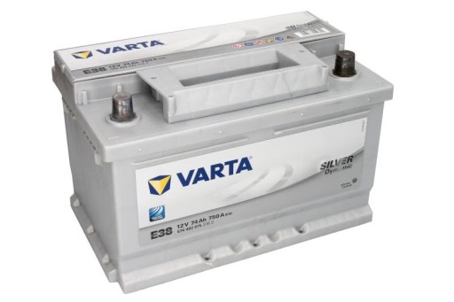 Аккумулятор VARTA 12V 74AH/750A SILVER DYNAMIC p+ - 2