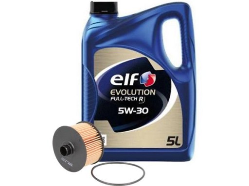 ELF FULL-TECH R 5W30 5L+FILTR OLEJU OE666/3 - 1