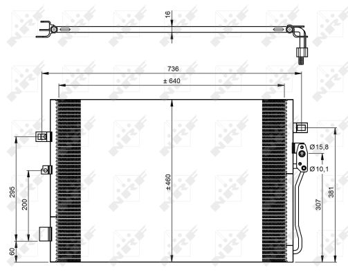 Конденсатор, Кондиціонер NRF 350087 - 3