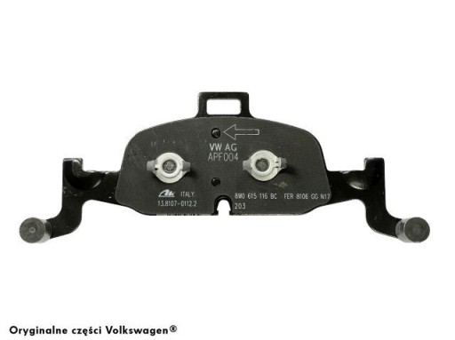 Тормозные колодки передние AUDI A4 A5 A6 A7 Q5 orig - 4