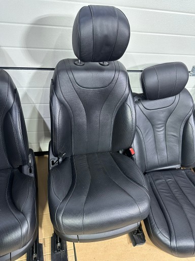 Сидіння, диван, інтер'єр, боковини, інтер'єр Mercedes S Class W222 LONG Black - 10