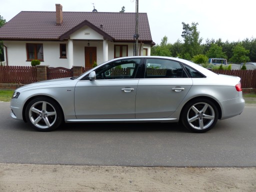 AUDI A4 S4 B8 S-LINE бічні спідниці !!! - 7