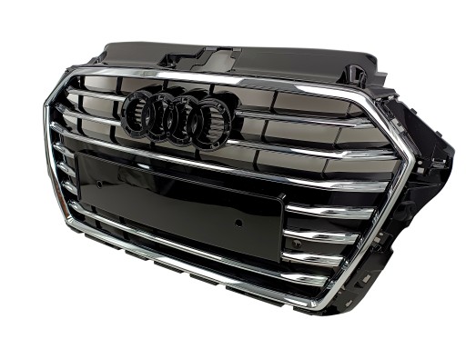 GRILL ATRAPA AUDI A3 8V LIFT S-LINE 2016-20 POŁYSK - 3