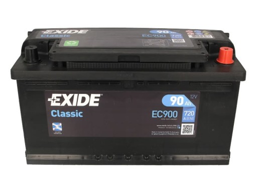 Стартовий акумулятор EXIDE EC900 - 3