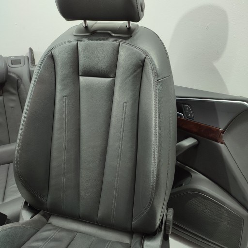 AUDI A4 b9 седан сидіння диван бекони тунель повний комплект шкіра - 5