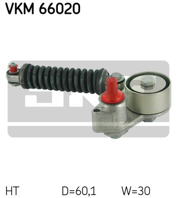 VKM66020 SKF НАТЯЖИТЕЛЬ РЕМНЯ MICRO-V - 2