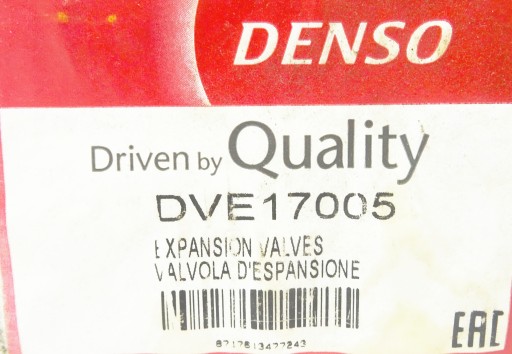 Расширительный клапан, кондиционер DENSO DVE17005 - 6