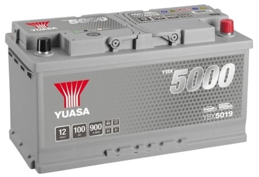 Акумулятор YUASA 100Ah 900A YBX5019 DOJ + WYM LDZ - 1