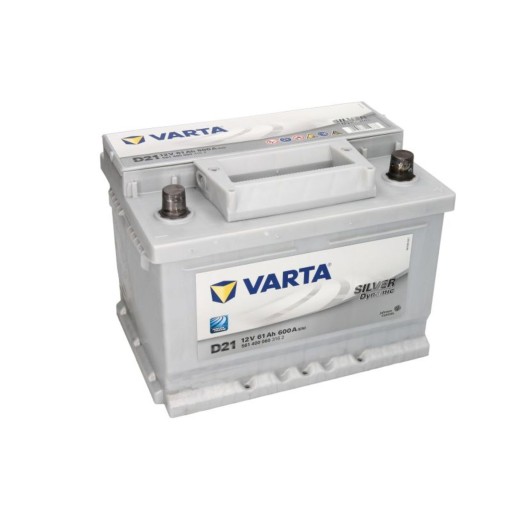 Акумулятор Varta Silver Dynamic 61AH 600A P+ - 4
