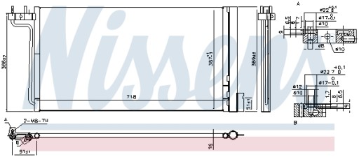 NISSENS 940765 Skraplacz, klimatyzacja - 7