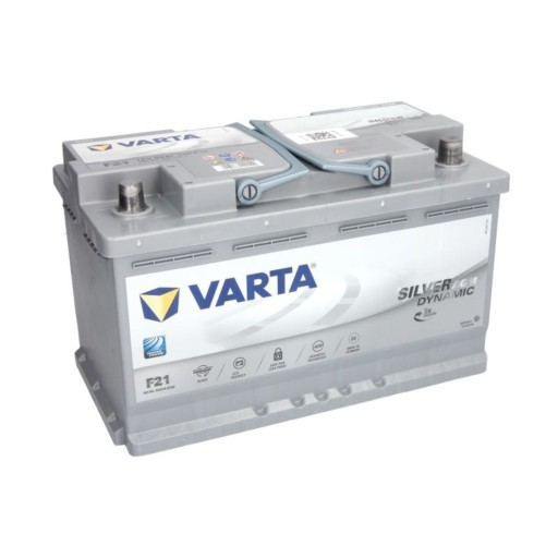 Akumulator Varta Start&Stop AGM 80 Ah 800 A P+ - 3