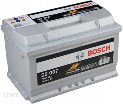 Аккумулятор BOSCH SILVER S5007 74 Ah 750a - 5