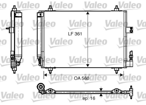 Конденсатори кондиціонера VALEO 817824 + безкоштовно - 2