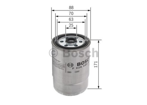 Bosch F 026 402 013 Filtr paliwa - 6