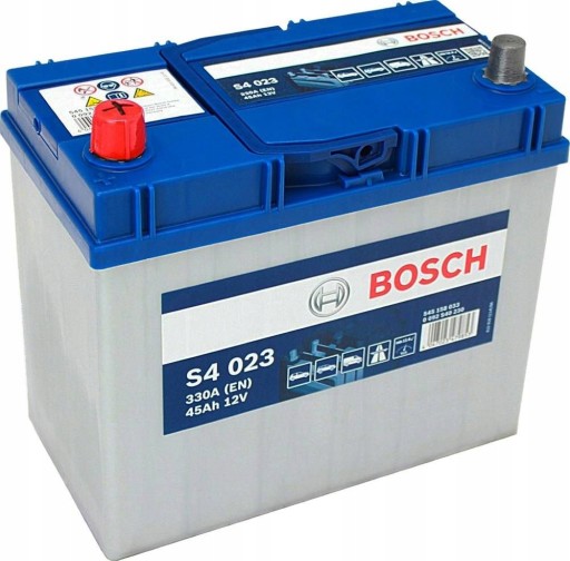 Akumulator BOSCH S4 023 45AH 330A L+ - 1
